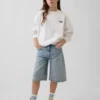 GAP × Disney barn-sweatshirt i Vintagesoft-material med oversized-passform