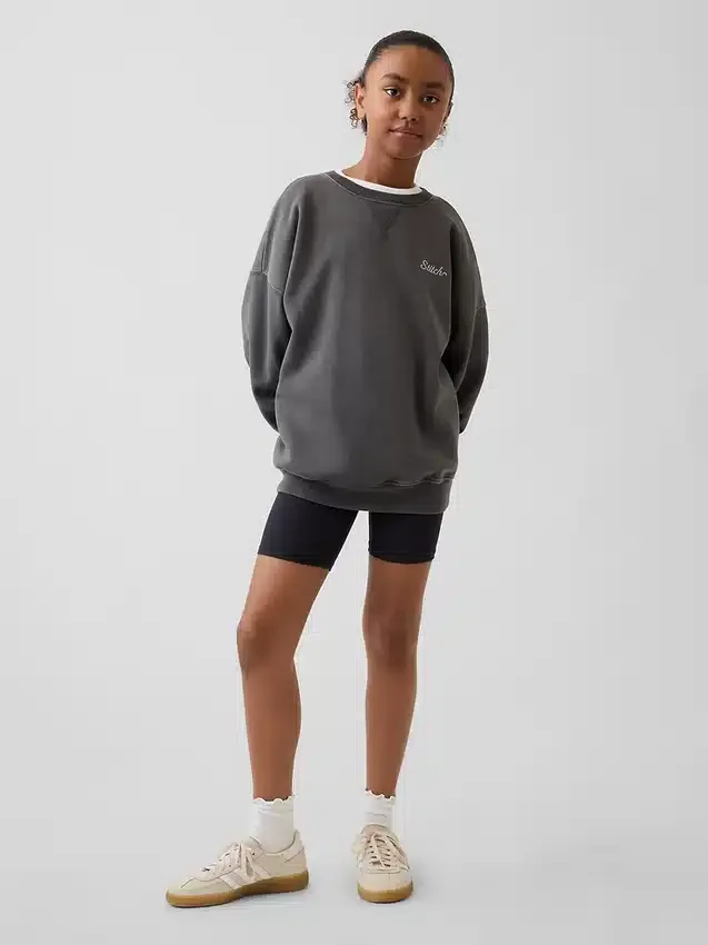 GAP × Disney barn-sweatshirt i Vintagesoft-material med oversized-passform