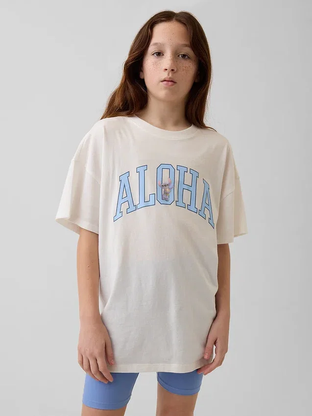 GAP × Disney barn-T-shirt i oversized-modell