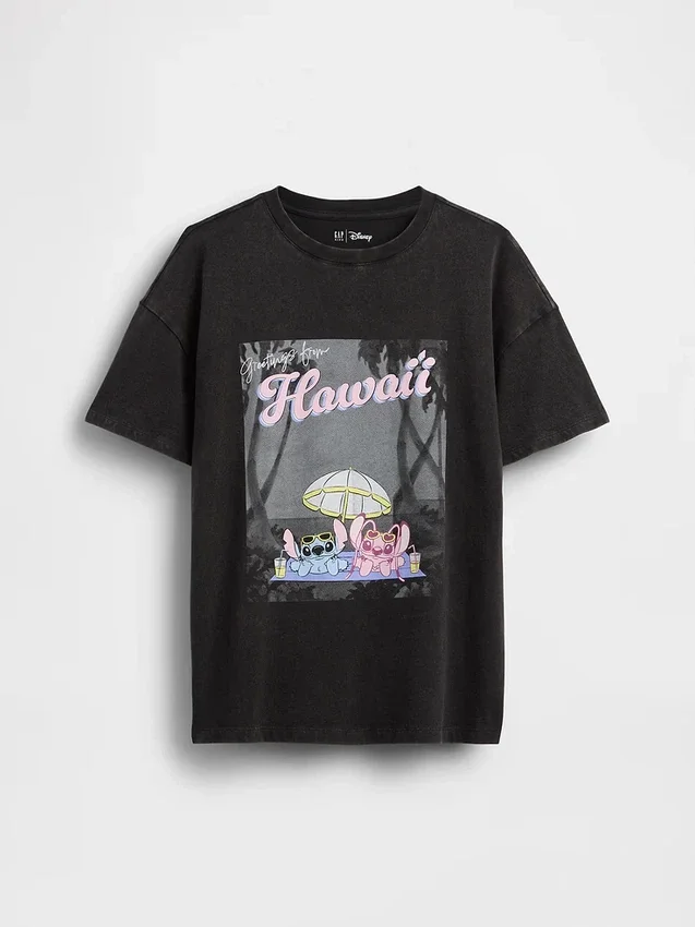 GAP × Disney barn-T-shirt i oversized-modell