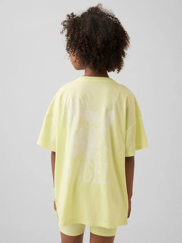 GAP × Disney barn-T-shirt i oversized-modell