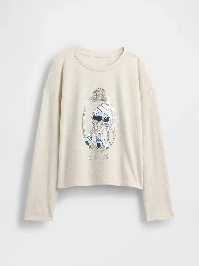 Gap × Disney barn-T-shirt i oversized-modell med tryck