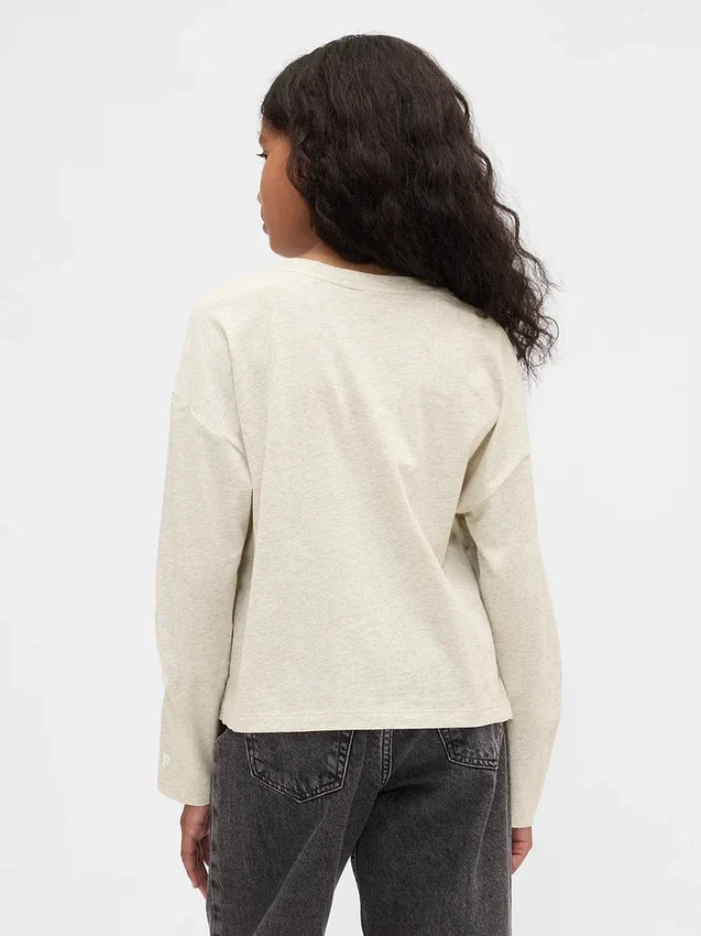 Gap × Disney barn-T-shirt i oversized-modell med tryck