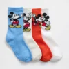Gap × Disney Crew-strumpor för småbarn med Mickey Mouse (4-pack)