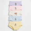 GAP × Disney ekologiska stretchbomullstrosor för småbarn (5-pack)