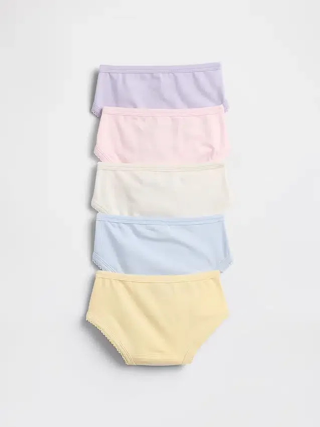 GAP × Disney ekologiska stretchbomullstrosor för småbarn (5-pack)