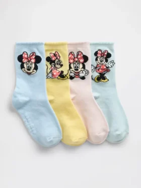 GAP × Disney strumpor för småbarn med Minnie Mouse (4-pack)