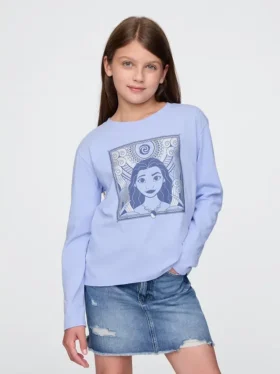 GAP × Disney T-shirt med Moana-motiv för barn