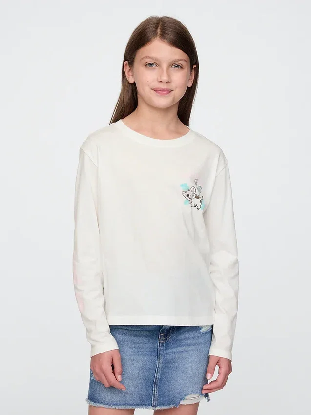 GAP × Disney T-shirt med Moana-motiv för barn