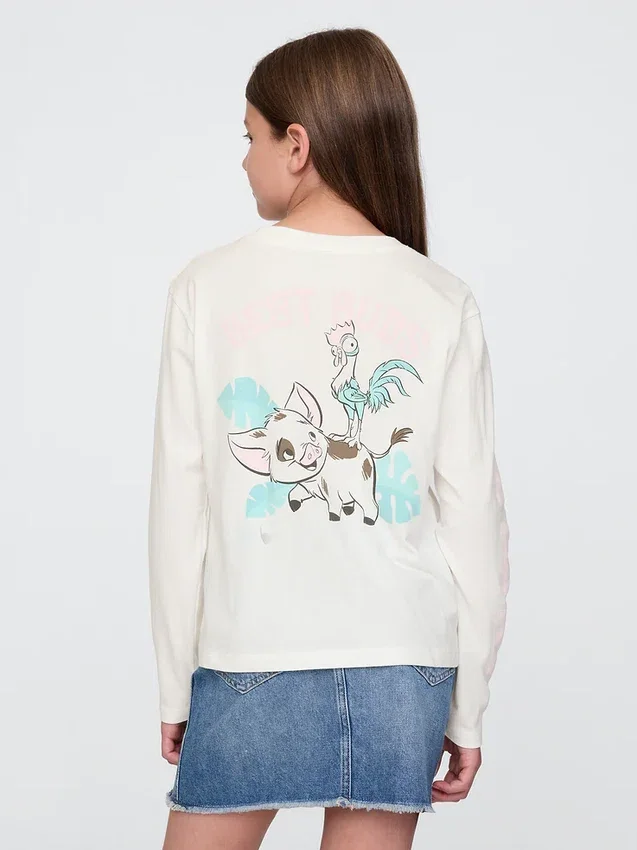 GAP × Disney T-shirt med Moana-motiv för barn