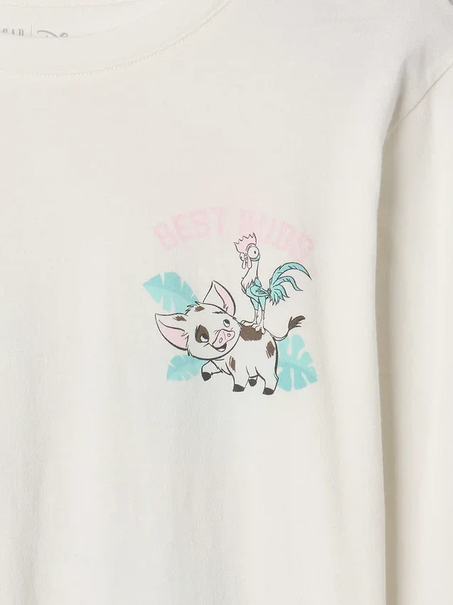 GAP × Disney T-shirt med Moana-motiv för barn