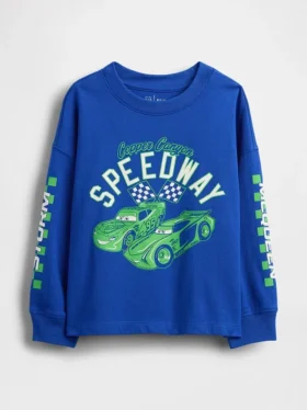 Gap × Disney T-shirt med motiv för Baby & Småbarn – Cars