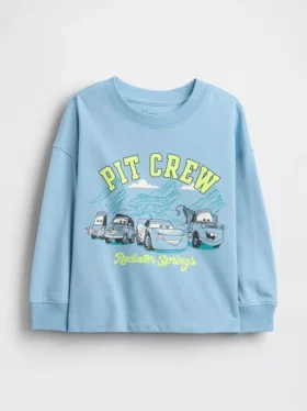 Gap × Disney T-shirt med motiv för Baby & Småbarn – Cars