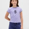 Gap × Disney Tim Burtons The Nightmare Before Christmas – grafisk T-shirt i krympt passform för barn