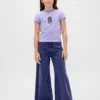 Gap × Disney Tim Burtons The Nightmare Before Christmas – grafisk T-shirt i krympt passform för barn
