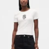 Gap × Disney Tim Burtons ”The Nightmare Before Christmas” – modern T-shirt med smal passform