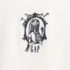 Gap × Disney Tim Burtons ”The Nightmare Before Christmas” – modern T-shirt med smal passform