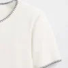 Gap × Disney Tim Burtons ”The Nightmare Before Christmas” – modern T-shirt med smal passform