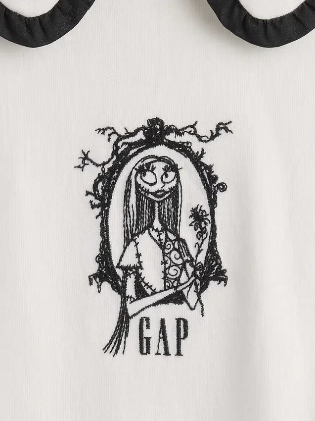 Gap × Disney Tim Burtons The Nightmare Before Christmas – sjömansblus för Baby & Småbarn