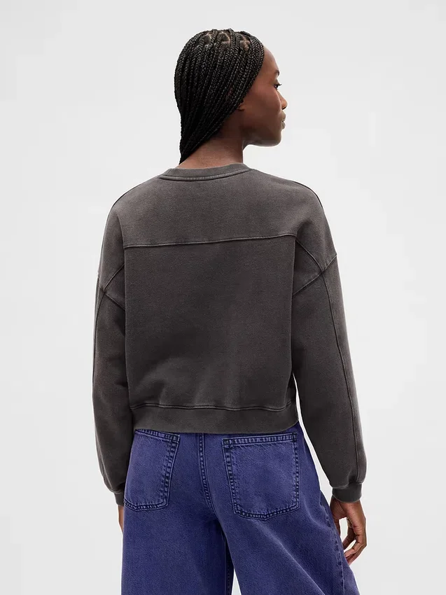 GAP × Disney Tim Burtons The Nightmare Before Christmas, tjock tröja med dödskalle