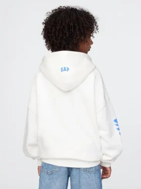 GAP × Disney Vintagesoft-hoodie i oversized-modell för barn