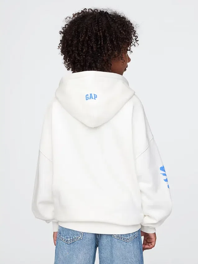 GAP × Disney Vintagesoft-hoodie i oversized-modell för barn