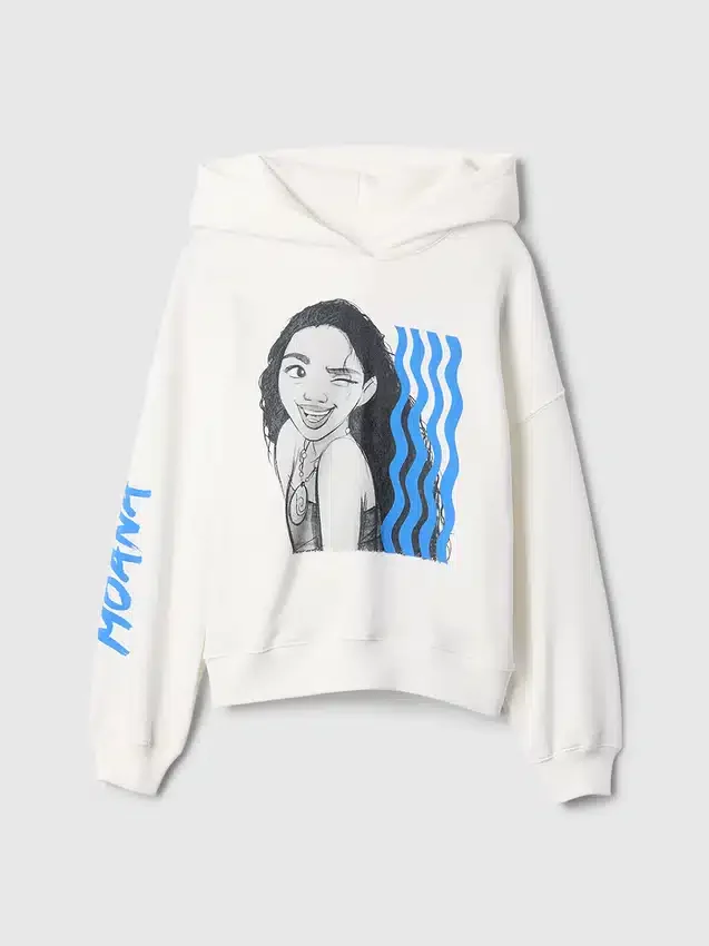 GAP × Disney Vintagesoft-hoodie i oversized-modell för barn