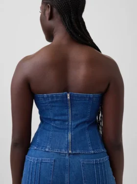 Gap × Hfr Denimkorsetttop från Atelier Ndigo