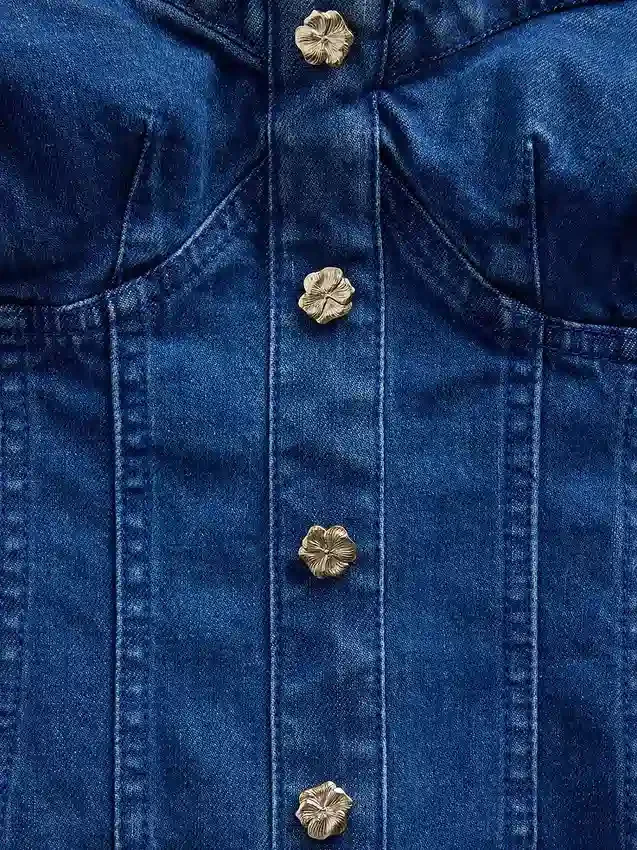 Gap × Hfr Denimkorsetttop från Atelier Ndigo