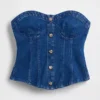 Gap × Hfr Denimkorsetttop från Atelier Ndigo