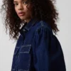 Gap × Hfr denimskjorta med ballongärmar från Latoucha