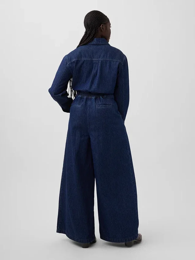 GAP × Hfr-jumpsuit i denim från Latoucha