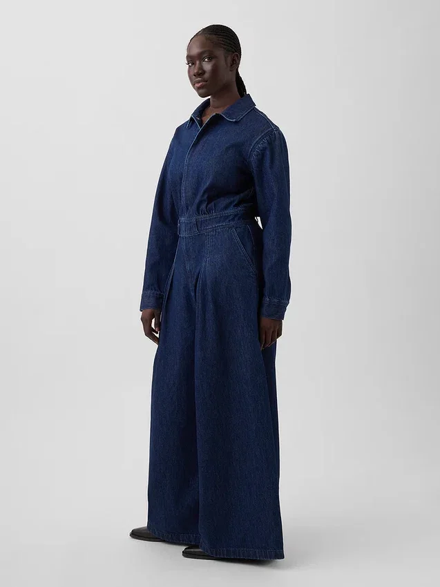 GAP × Hfr-jumpsuit i denim från Latoucha