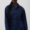 GAP × Hfr-jumpsuit i denim från Latoucha
