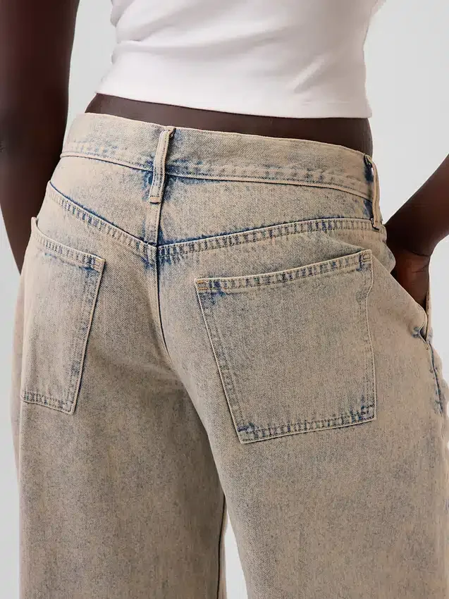 GAP × Hfr Low Rise Baggy Barrel Jeans av Nicole Benefield Portfolio