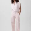 GAP × Hfr rosa baggy Barrel-Jeans med låg midja från Nicole Benefield Portfolio