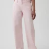 GAP × Hfr rosa baggy Barrel-Jeans med låg midja från Nicole Benefield Portfolio