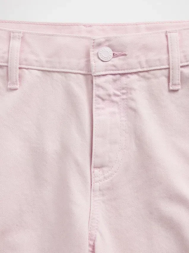 GAP × Hfr rosa baggy Barrel-Jeans med låg midja från Nicole Benefield Portfolio