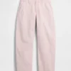 GAP × Hfr rosa baggy Barrel-Jeans med låg midja från Nicole Benefield Portfolio