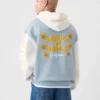 GAP-hoodie med Los Angeles-logotyp