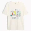 Gap Sport T-shirt i tjock bomullsjersey med tryck
