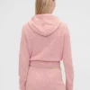 Gap × Summer Fridays CashSoft Waffle Crop-hoodie
