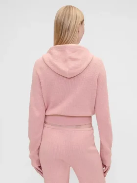 Gap × Summer Fridays CashSoft Waffle Crop-hoodie
