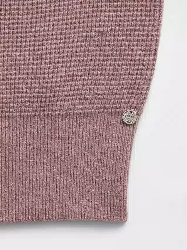 Gap × Summer Fridays CashSoft Waffle Crop-hoodie
