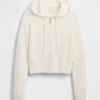 Gap × Summer Fridays CashSoft Waffle Crop-hoodie