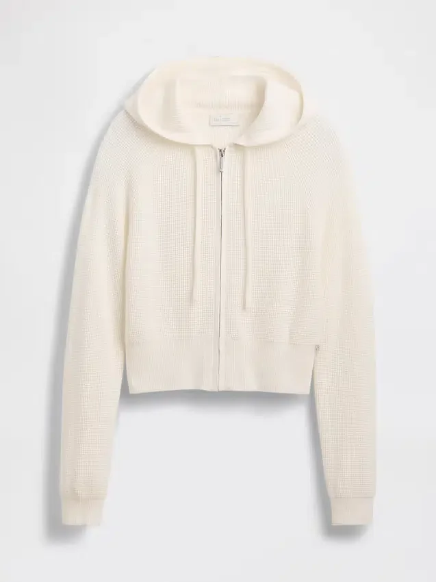 Gap × Summer Fridays CashSoft Waffle Crop-hoodie