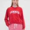 GAP × Summer Fridays Oversized raglan-tröja med Gap Logo