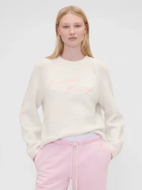 GAP × Summer Fridays Oversized tröja med logotyp