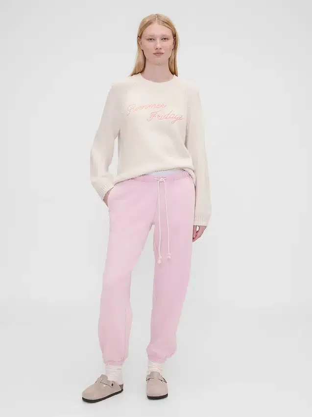 GAP × Summer Fridays Oversized tröja med logotyp