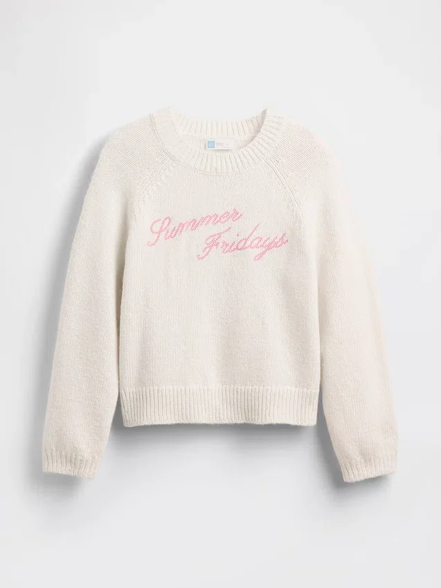 GAP × Summer Fridays Oversized tröja med logotyp